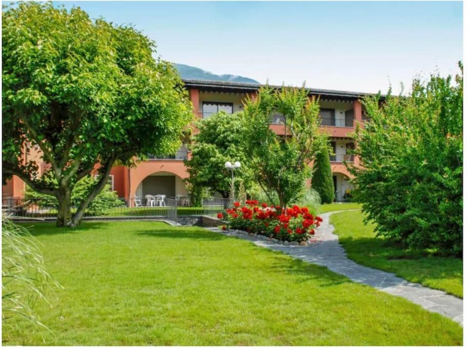 דירות Ascona: Residenza Sabrina,App 2.5 Locali E Piscina מראה חיצוני תמונה