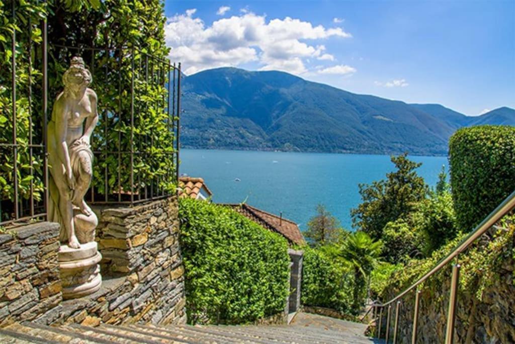 דירות Ascona: Residenza Sabrina,App 2.5 Locali E Piscina מראה חיצוני תמונה
